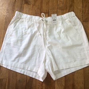 J.CREW LINEN SHORTS